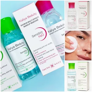 Agua Micelar Kaliya Beauty - Elimina maquillaje, impurezas y exceso de grasa con micelas que respetan la piel. Ideal para todo tipo de piel (seca, grasa, mixta o sensible), gracias a su fórmula sin alcohol y con ingredientes suaves. 100ml