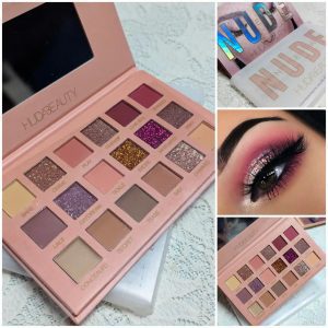 Paleta de sombras (17 sombras + 1 corrector en crema)