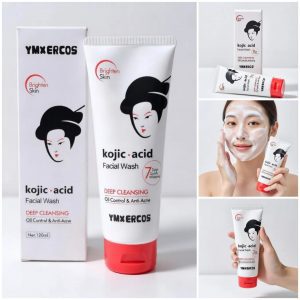 Limpiador facial con ácido kójico
Gel limpiador facial con ácido kójico para control de oleocidad y de acné. Fórmula suave con efecto brightening para piel más clara, uniforme y fresca, ideal para rutinas diarias de piel grasa o mixta con tendencia a imperfecciones.