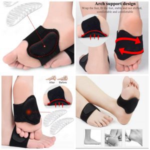 Plantillas de soporte arqueado - Que se adaptan a tus pies como un guante. Diseño ergonómico para evitar desplazamientos, comodidad todo el día y alivio de dolores. Compara el antes y después: estabilidad para caminar, correr o trabajar de pie. Material transpirable y antideslizante