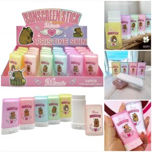 Protector Solar en Barra SPF 65: ¡Protección portátil y sin líos! Formato práctico para aplicar directamente en rostro, orejas y manos. Resistente al sudor y de rápida absorción. Ideal para llevar en el bolso y reaplicar cada 2 horas. 16ml | ¡Protección alta sin sensación pegajosa!