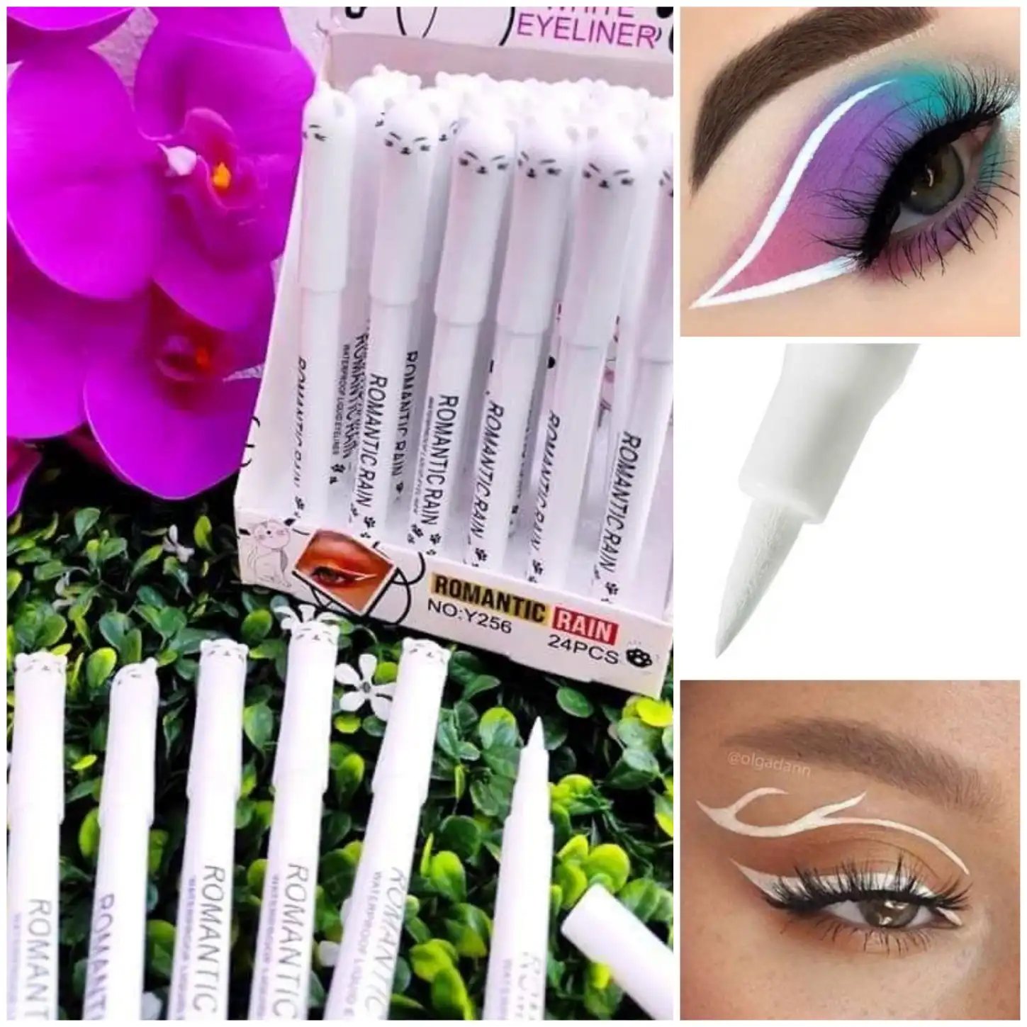 Delineador de plumón blanco
¡Precisión y alto impacto en un trazo! Ideal para crear diseños gráficos, resaltar el lagrimal o hacer efectos de maquillaje artístico. Pigmentación intensa y acabado mate. Resistente al agua y de secado rápido.