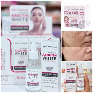 Sérum Iluminador Niacinamida + Arbutina: ¡Piel uniforme, hidratada y radiante! Combate manchas, minimiza poros y refuerza la barrera cutánea. Con ácido hialurónico para hidratación profunda y alantoína para calmar. Ideal para hiperpigmentación y tono desigual. 30ml | ¡Uso diurno/nocturno sin irritación!