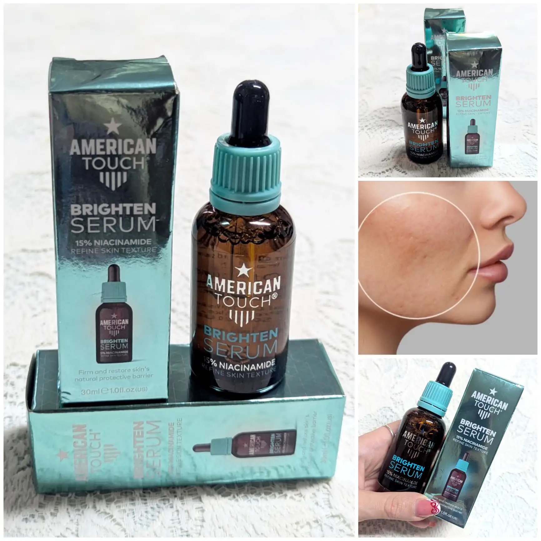 Sérum facial de niacinamida 15%
Está diseñado para mejorar la textura de la piel, aclarar el tono desigual y reforzar la barrera cutánea.