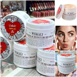 BB Cream Iluminadora y Humectante spf 25
Este es un producto multifuncional de la marca WOKALI diseñado para el cuidado de la piel y unificar el tono.